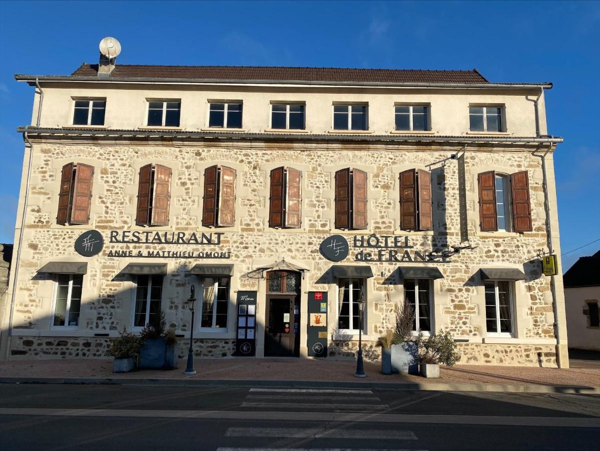 Hôtel de France Montmarault Exterior foto